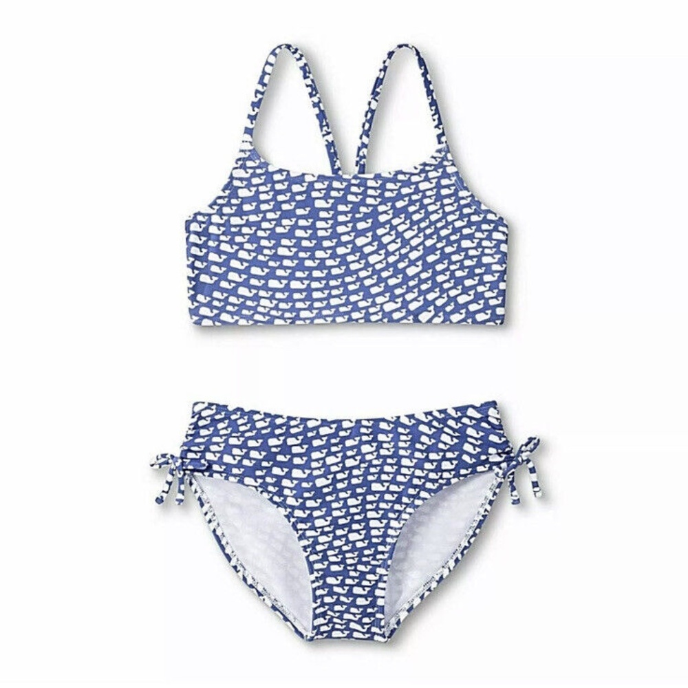 Girls Vineyard Vines for Target bikini two piece bathing suit size 6/6x
